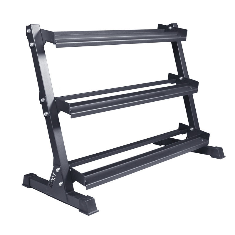 High Quality Dumbbell Set Rack Household Gym 3 Tier DumbbellSet Storage Dumbbell Tower Racks