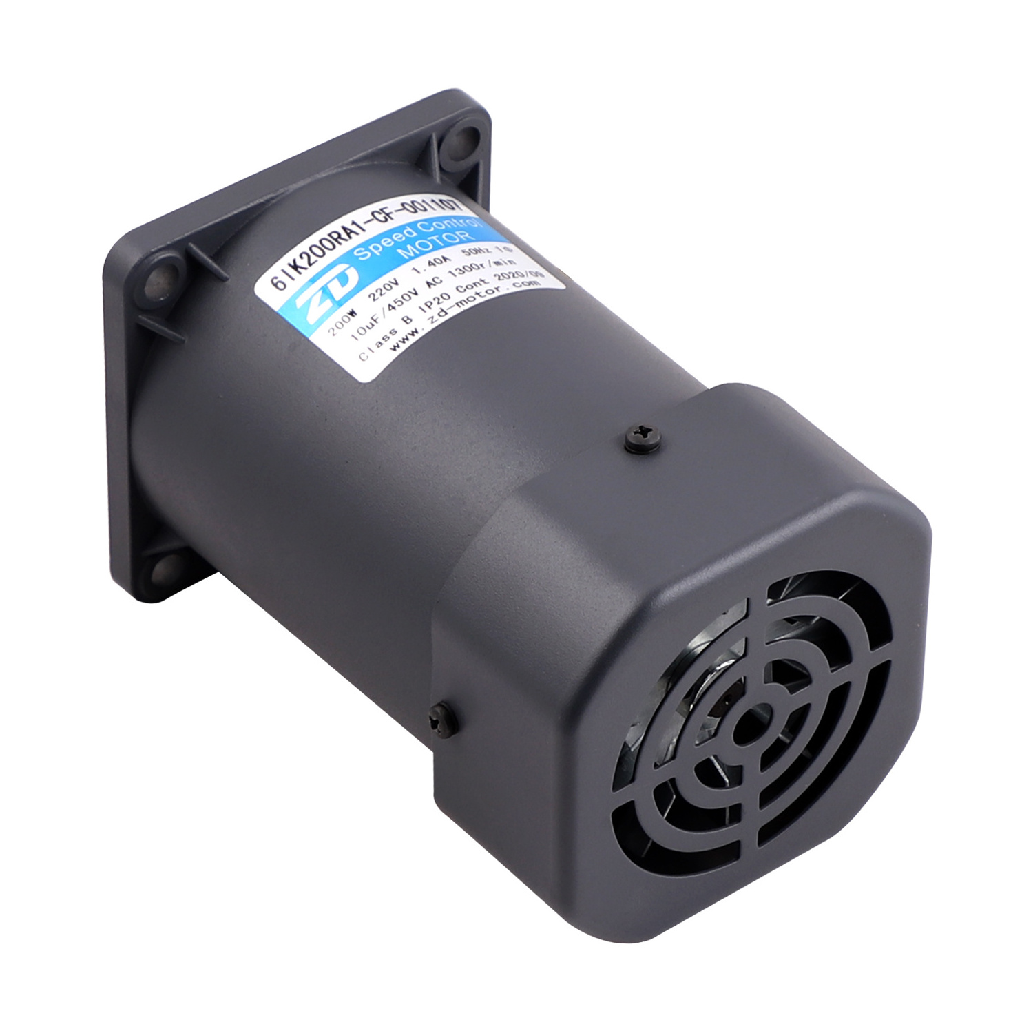 ZD Motor 104mm 180W/200W AC Asynchronous Motor Gear 61K180GU-AFJ