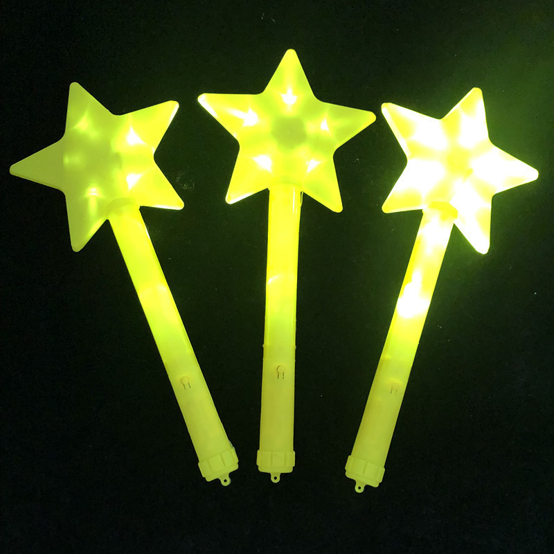 Promotional Party Favor Luminous Supporting Props for Concert Led Star Flashing light up Stick