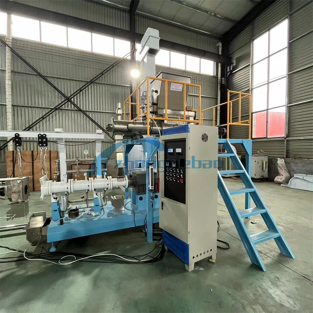 Vegetarian Chicken Analog Food Meat Chunks Soya Sheet Fiber Soybean Protein Tvp Nuggets Extruder Making Machine