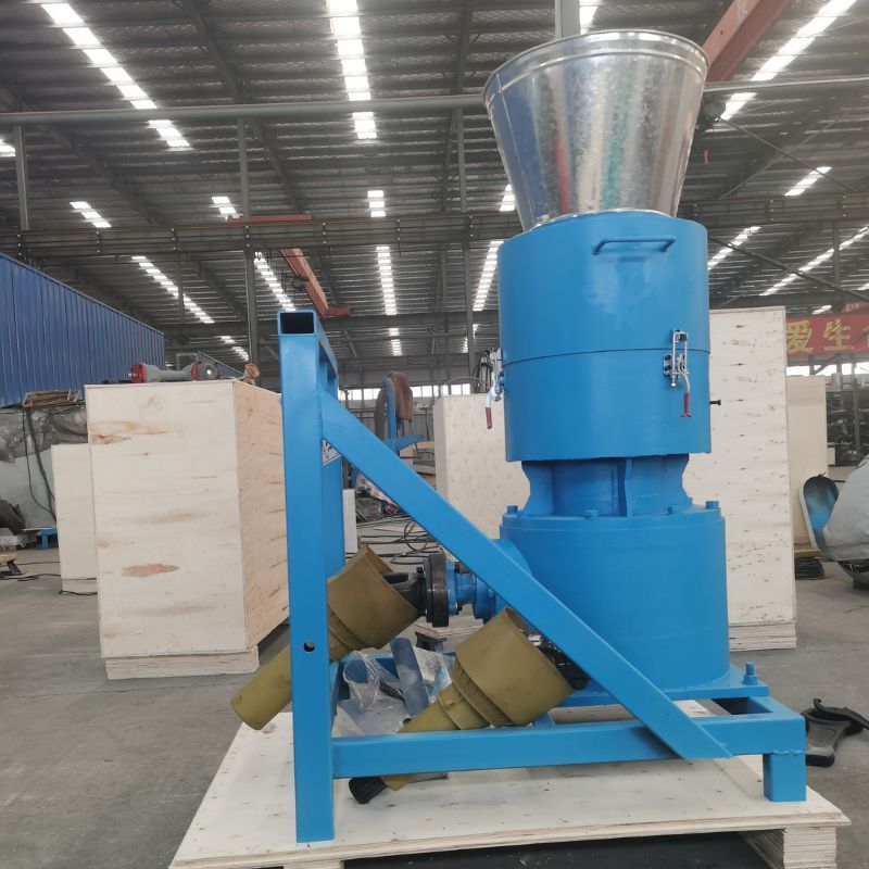 China manufacture motor pto driven small wood sawdust pellet granulator machine mill