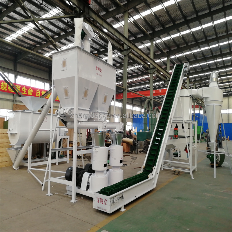 Animal feed pellet production line feed pellet making line