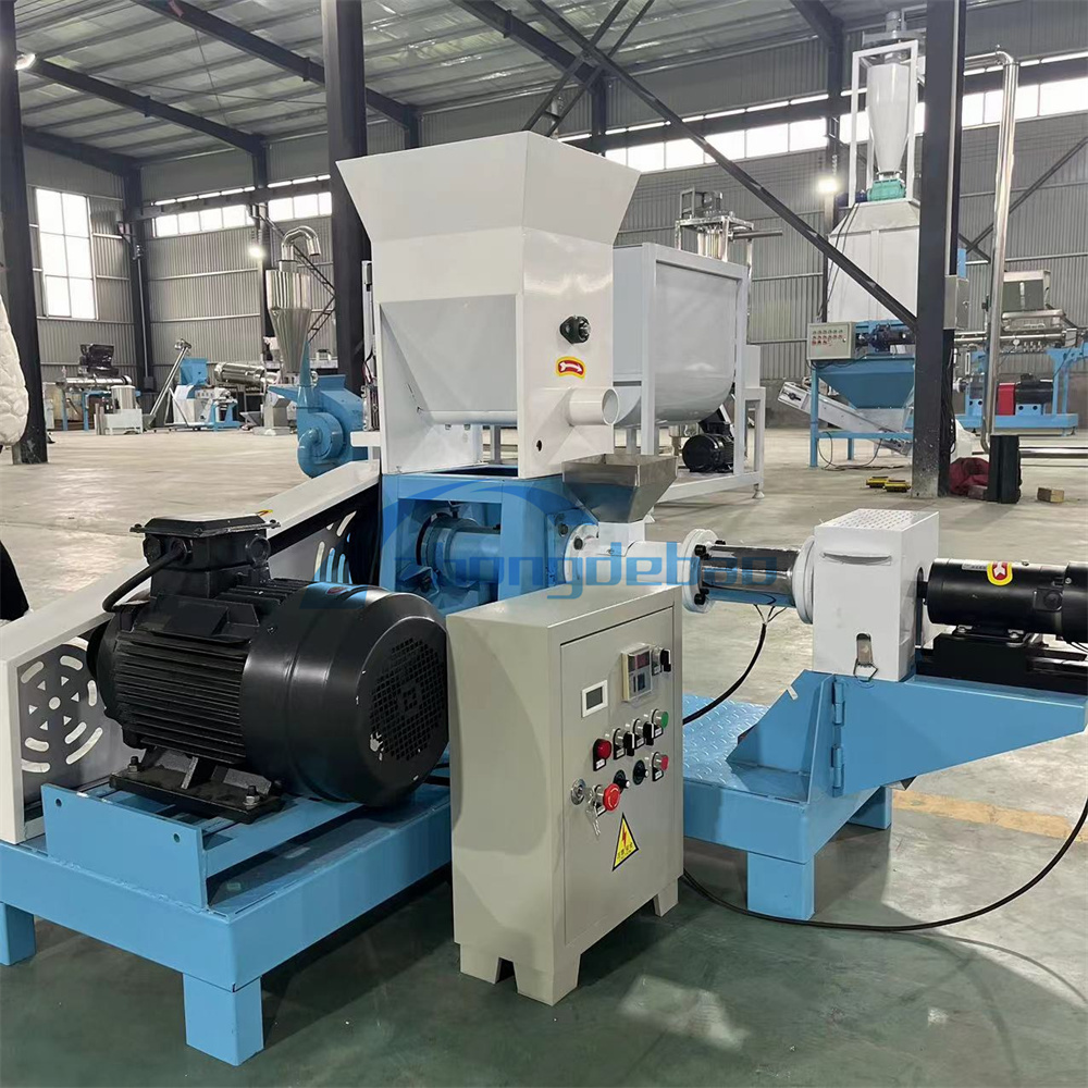 Automatic chunks extruder twin screw extruder for soya protein meat soya mince machine