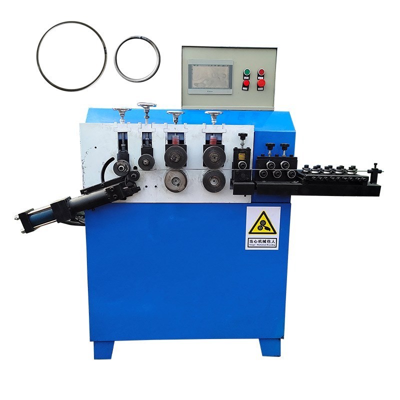 CNC automatic steel wire ring forming and welding machine