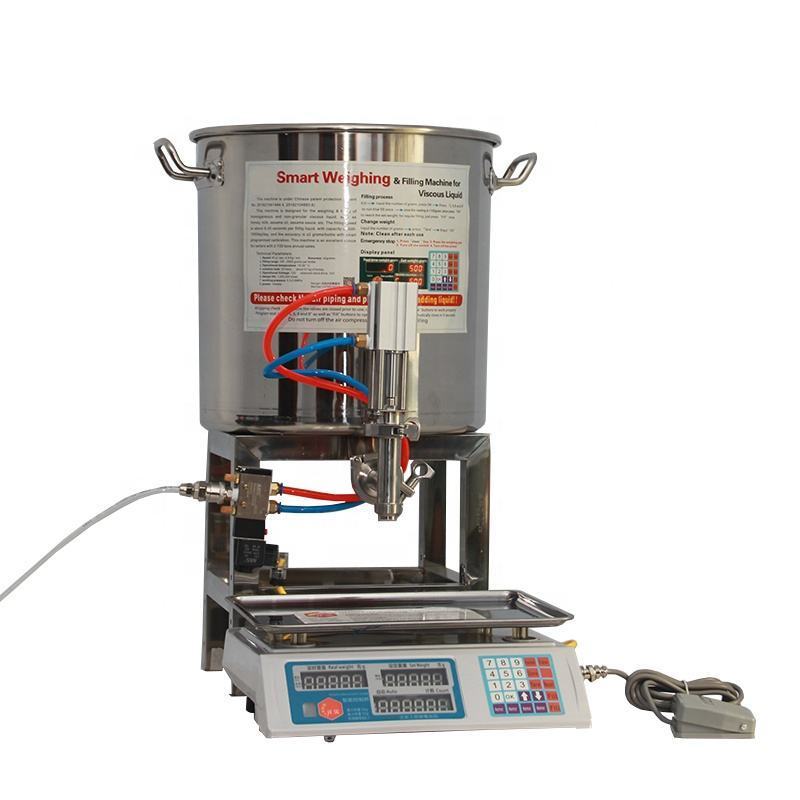 Single Head Semi Automatic Beverage Honey Shampoo Cosmetic Plastic Water Bottle liquid Paste Packing And Filling Machine