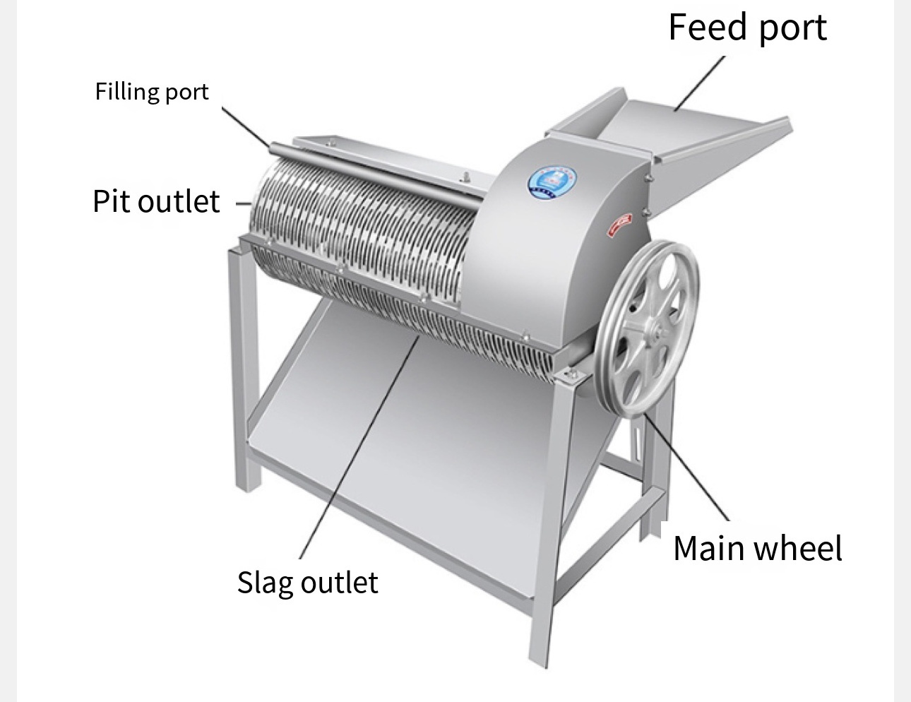 Automatic Home Small Apricot Machine Apricot Walnut Peeling Machine Food Grade Stainless Steel Almond Meat Sheller