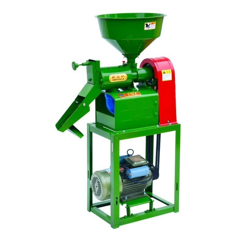 Intelligent Rice mill machine automatic grain huller electric rice husker home use rice milling hulling machine