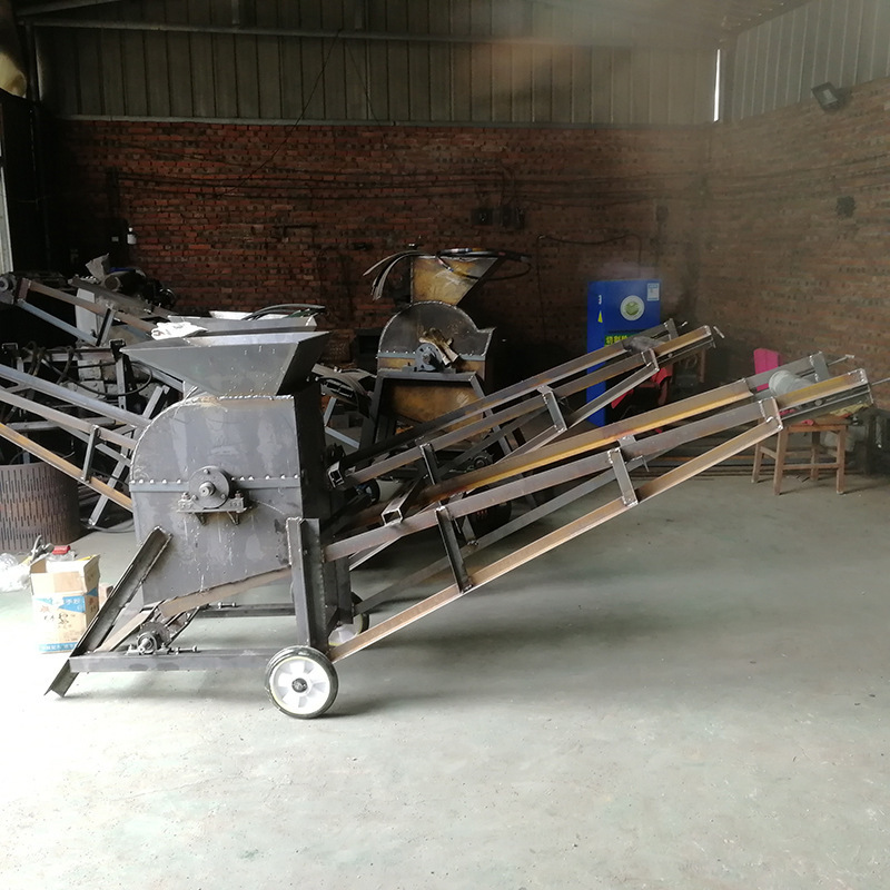 Mobile Nursery Soil Cattle And Sheep Dung Rock Crusher Cobblestone Construction Quarry Crusher Pulverized Coal Sanding Machine