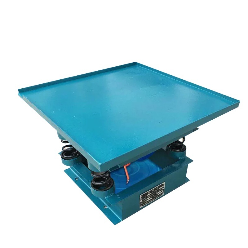 Small Laboratory Cement Concrete Vibration Test Bench Adjustable Frequency Concrete Paver Mold Shaking Table 50*50Cm