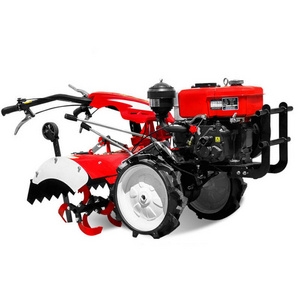 Agricultural Small Four Wheel Drive Self Propelled High Horsepower Tractor Diesel Rotary Plough Machine