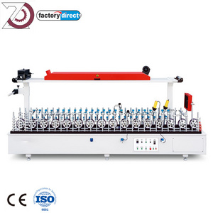 Mdf Profile Wrapping Machine With Cold Glue