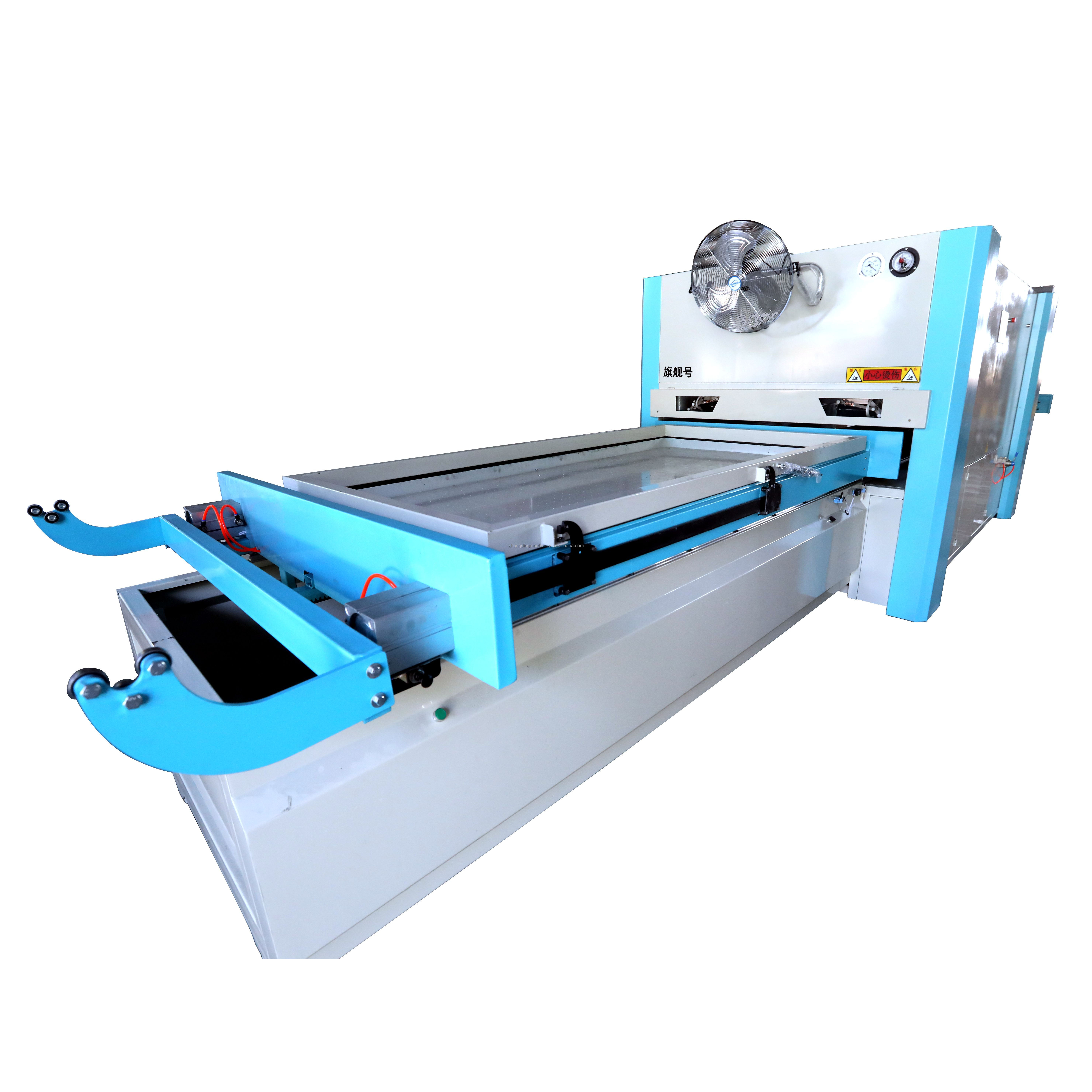 Woodworking laminating machine Veneer wood laminating press machine  vacuum membrane laminating machine for MDF  door cabinet