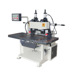 Door Production  Door Hole Drilling Machine Lock Hole Mortising Machine Door Lock Slot Milling Machine