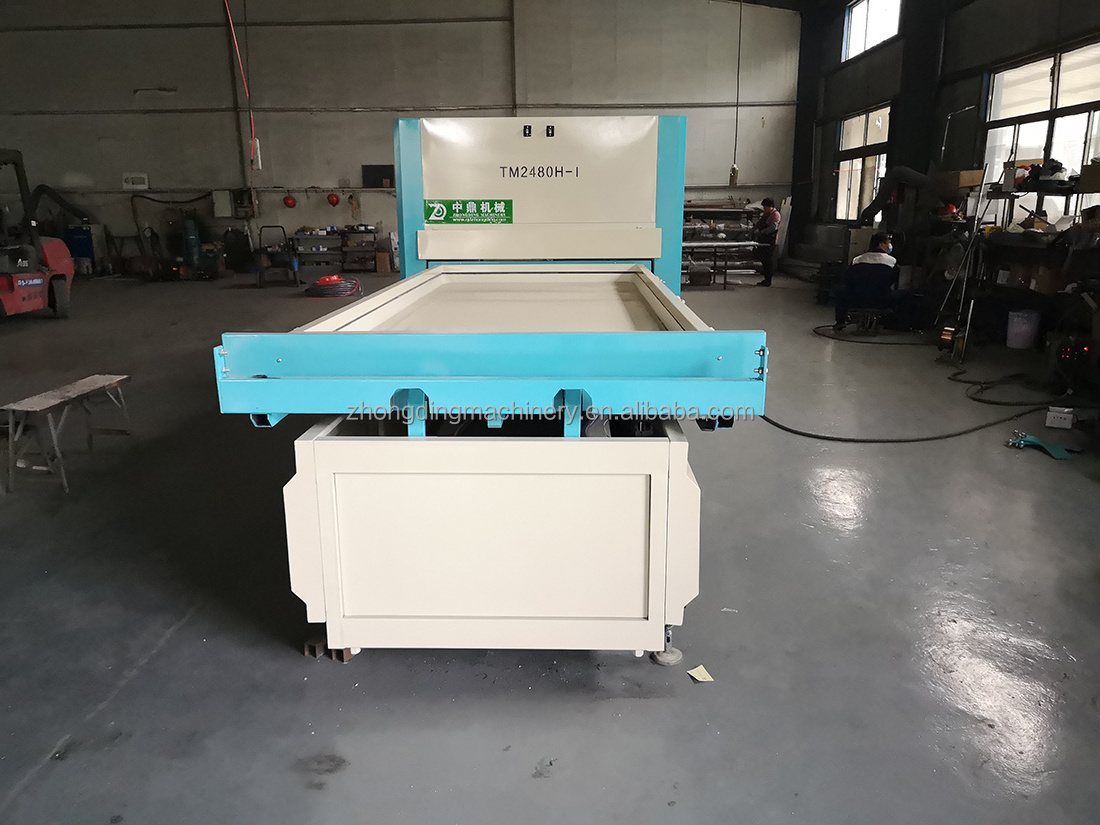 Woodworking laminating machine Veneer wood laminating press machine  vacuum membrane laminating machine for MDF  door cabinet