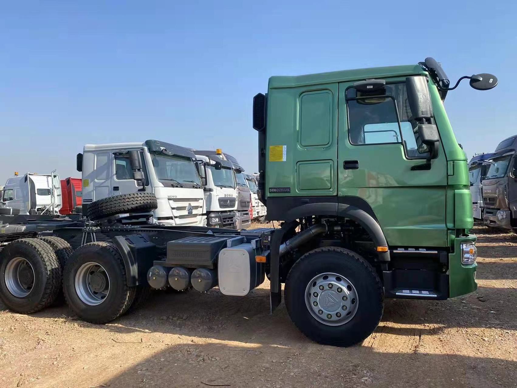 6x6 all wheel drive tractor truck