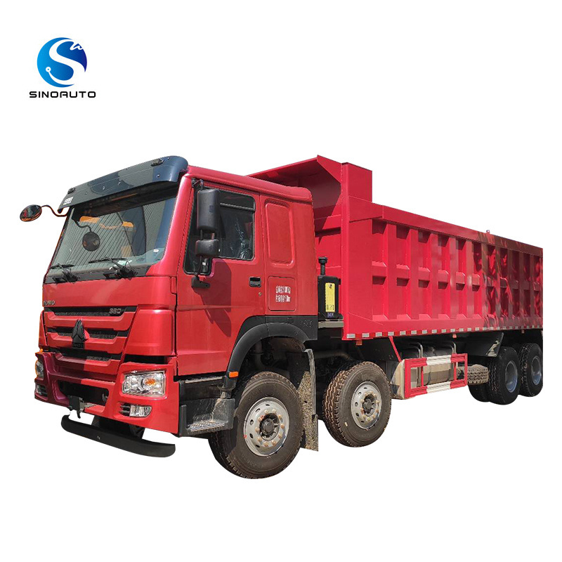 Cheap price 8X4 New Dump Truck   hot Sale in Africa Diesel 50 tons howo dump truck  12 wheels 7800mm ZZ3317N3867