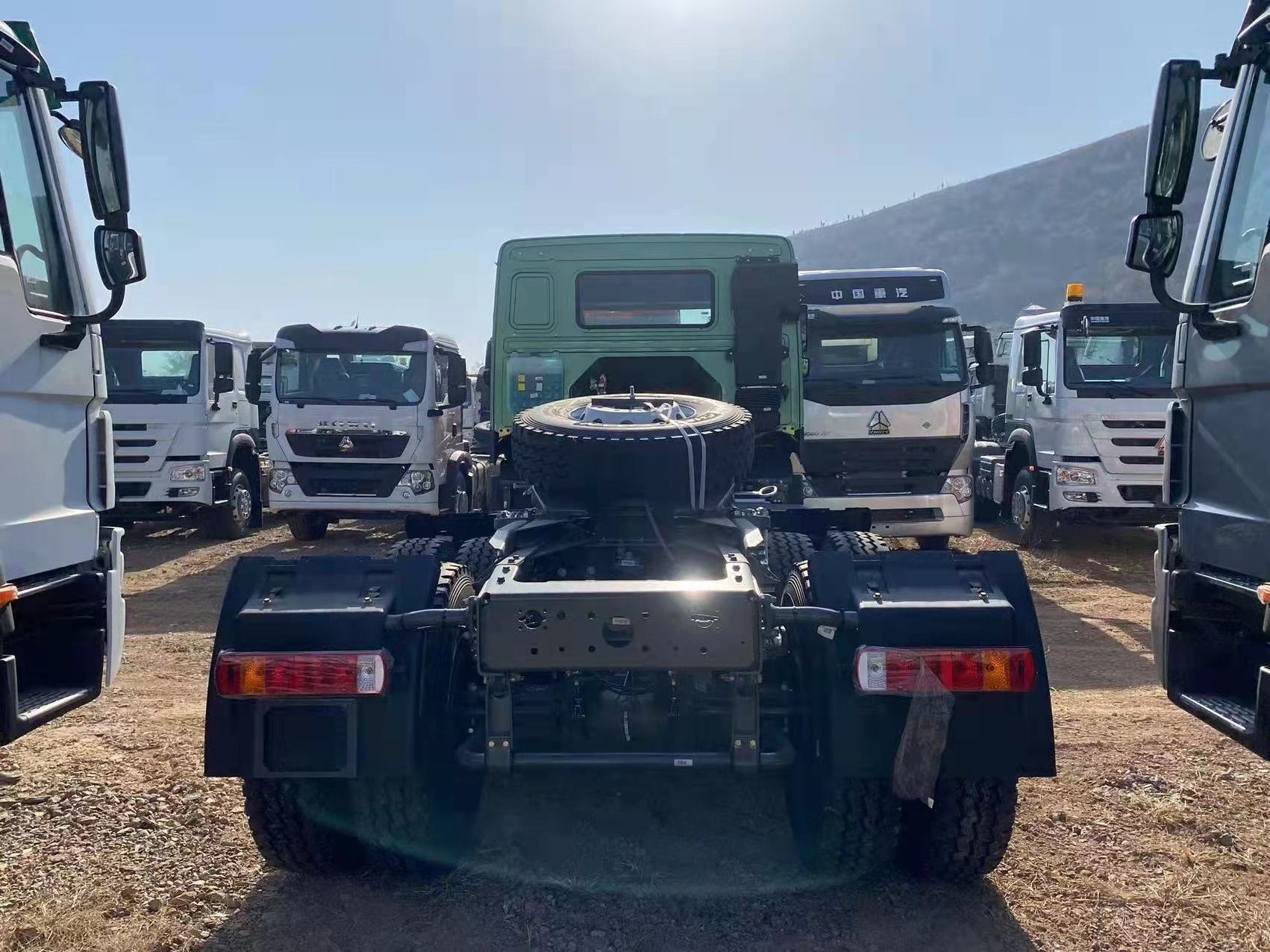 6x6 all wheel drive tractor truck