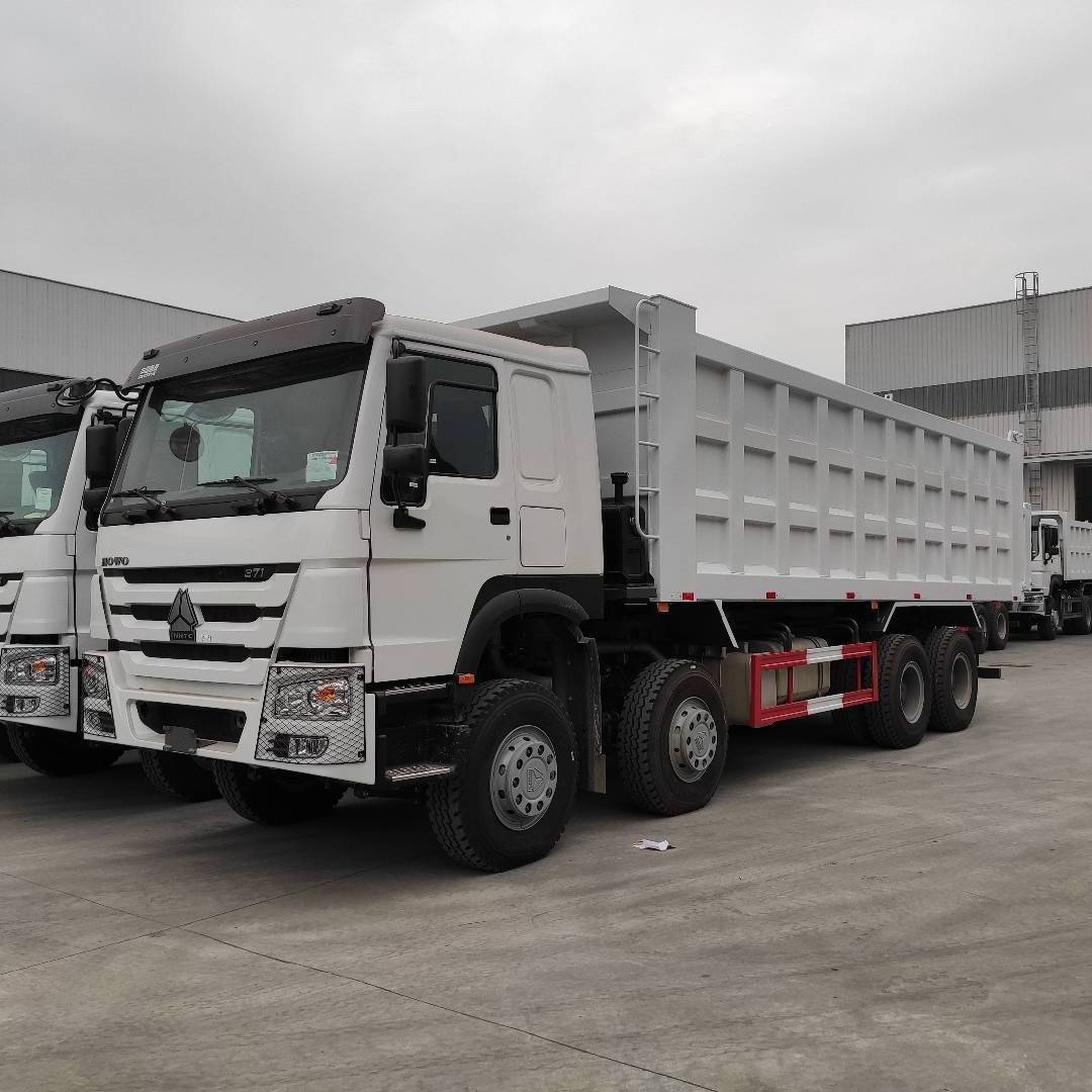 Cheap price 8X4 New Dump Truck   hot Sale in Africa Diesel 50 tons howo dump truck  12 wheels 7800mm ZZ3317N3867