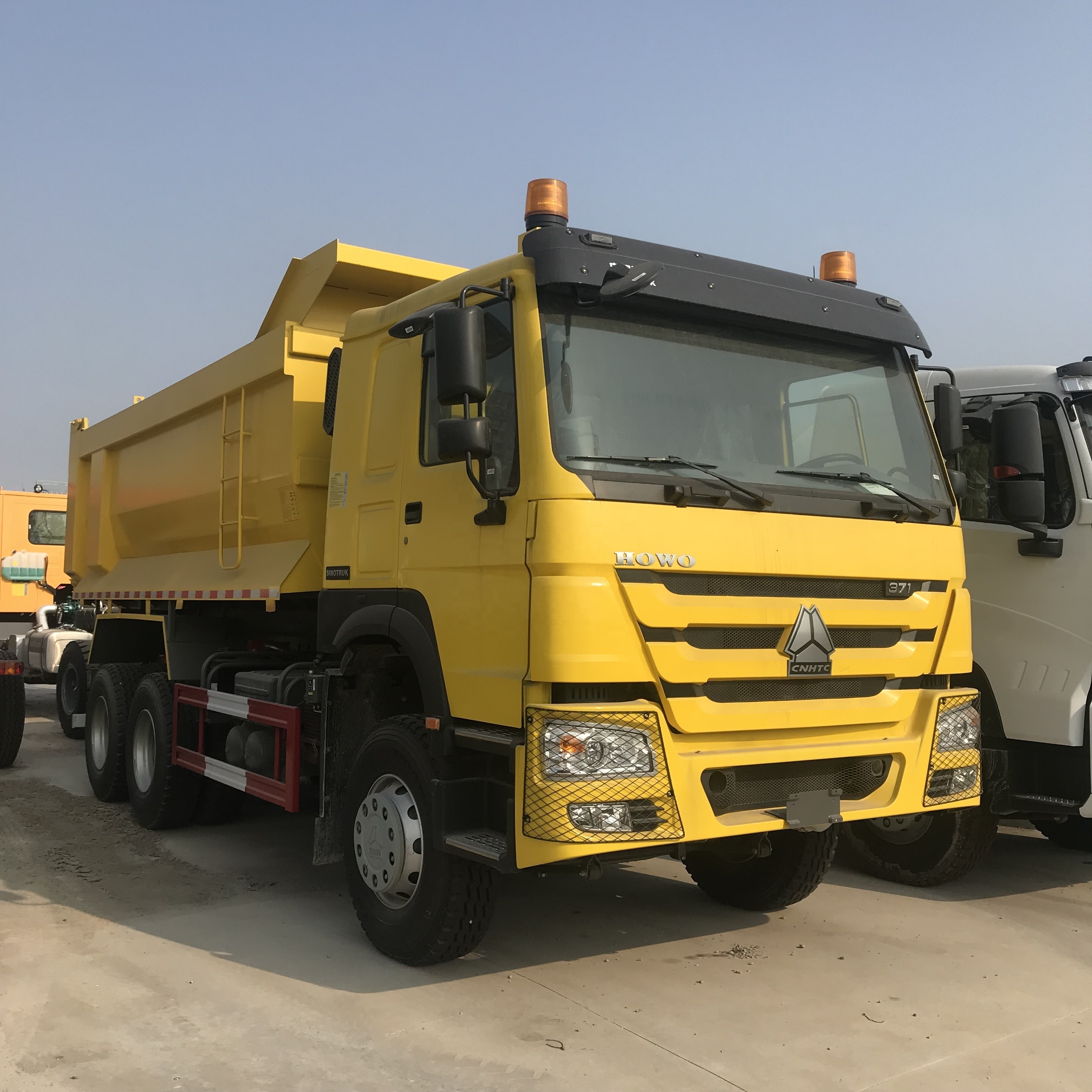 Sino Truck Howo Brand New Dump Truck Tipper 6x4 10 Wheel 30 40 Ton Garbage Dump Truck