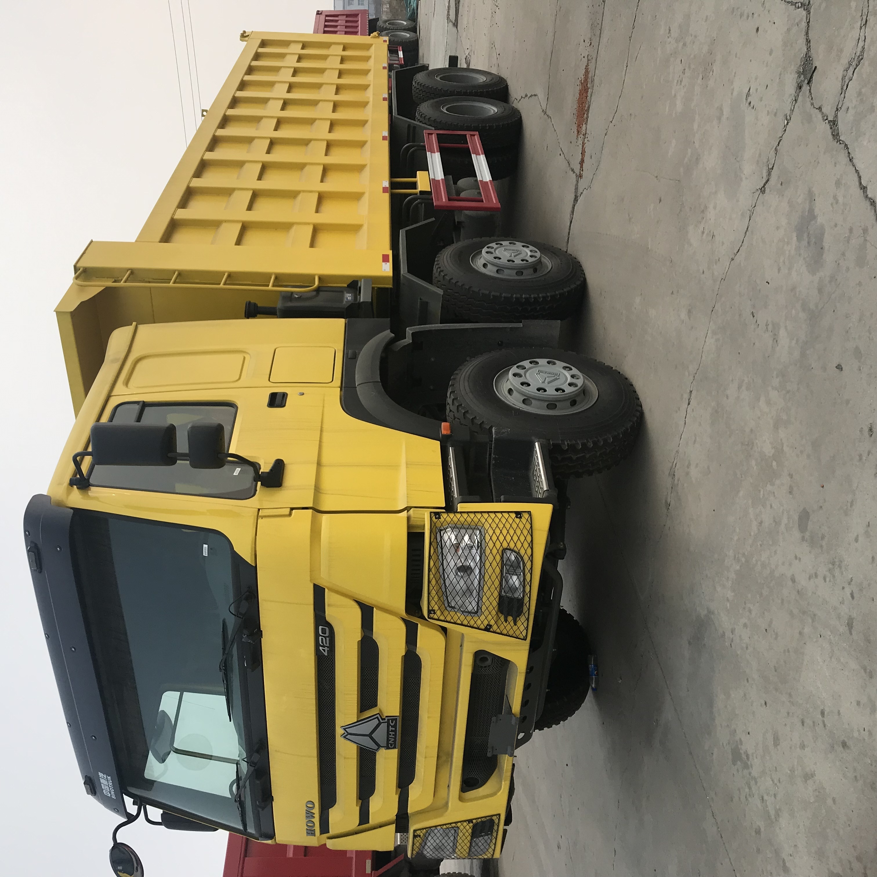 sinotruk howo 8x4 dump truck available with discount