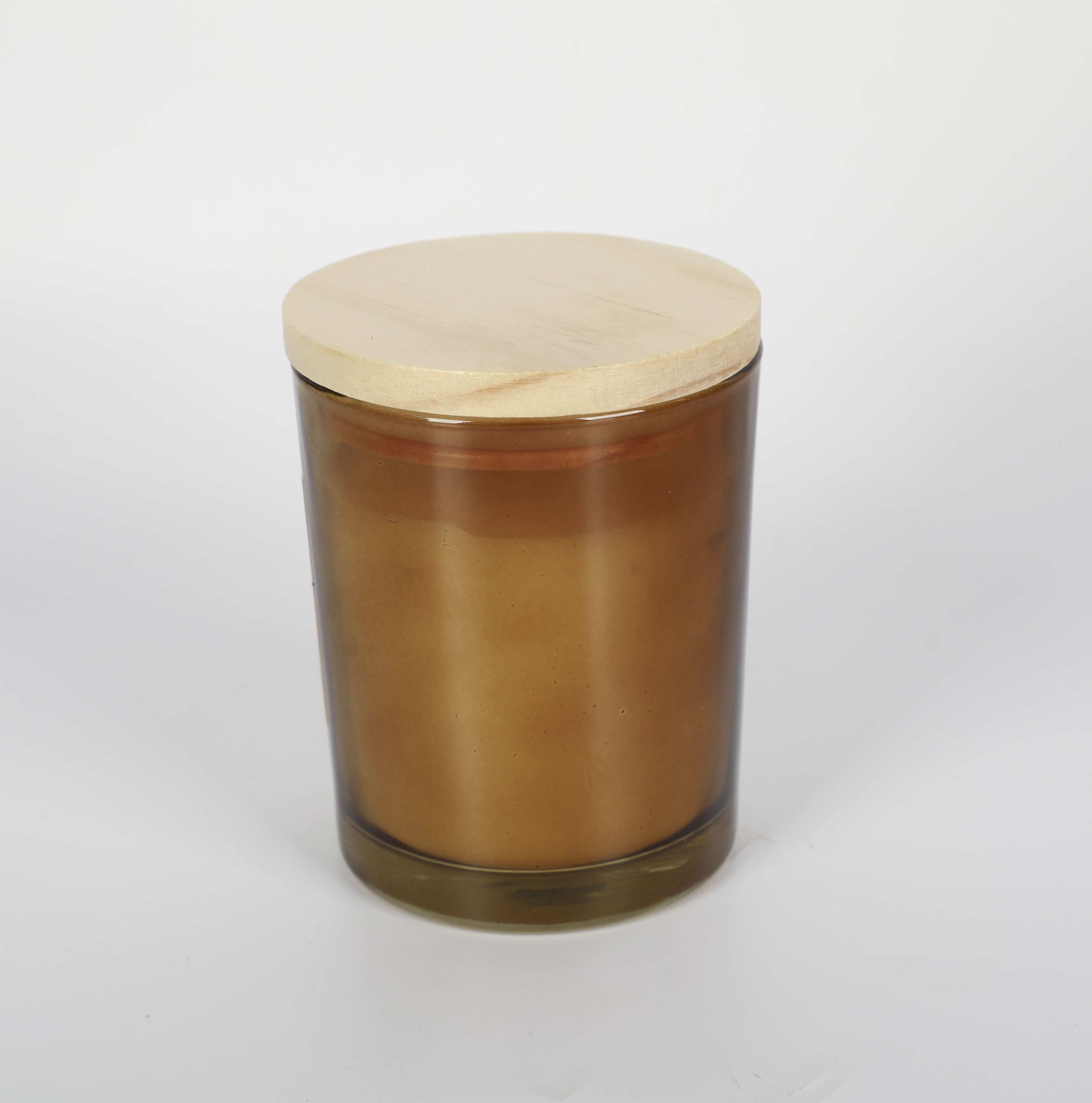 Custom Solid Lid Pine Wood Lid With String And silicone Gasket  For Essential Candle Jar Candle Jar Wood Lid