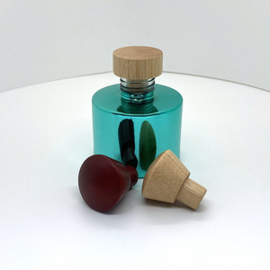 Custom Top Selling Laser Cutting  Free Size Aromatic Wooden Perfume Cap For Perfume Bottle Air Fresher Container