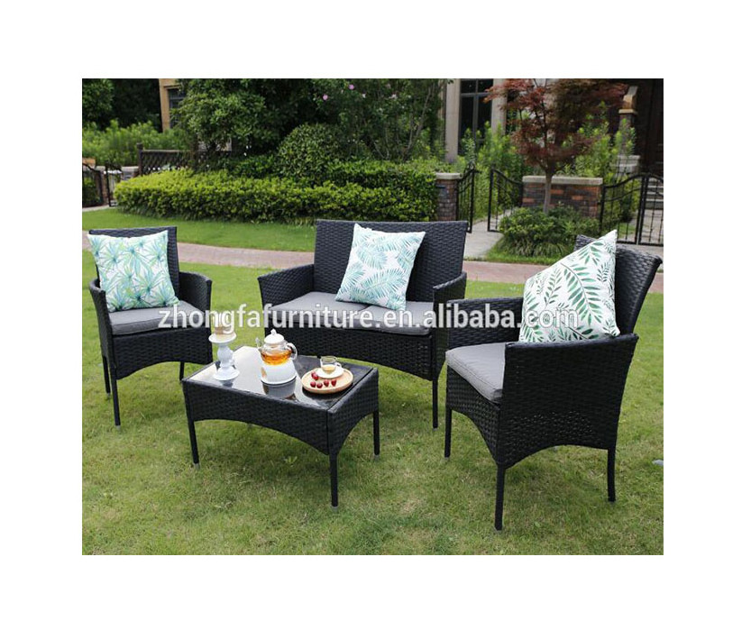 Sectional Outdoor Indoor Wicker Sofa Leisure Garden Furniture Set Porch Furniture