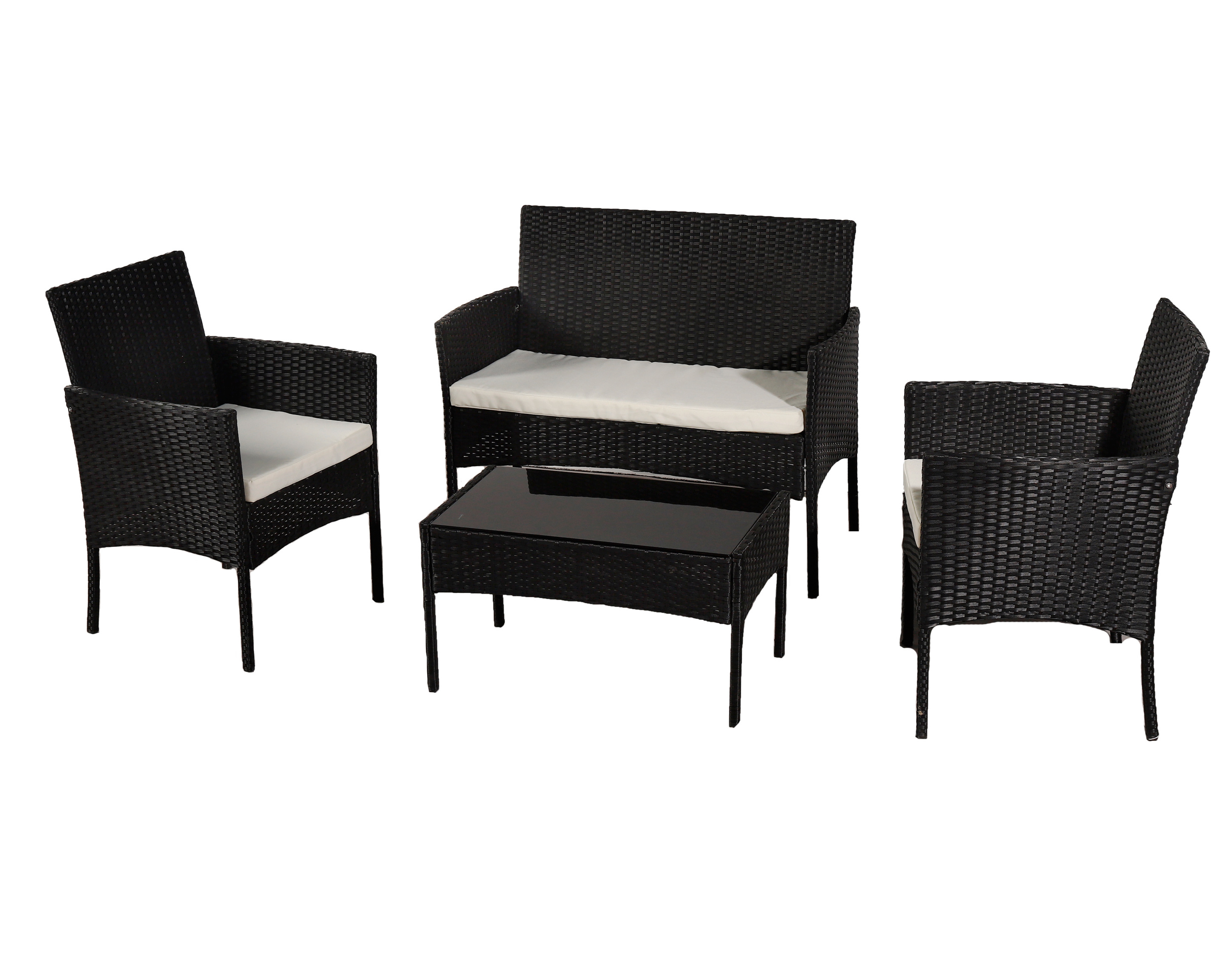 Sectional Outdoor Indoor Wicker Sofa Leisure Garden Furniture Set Porch Furniture