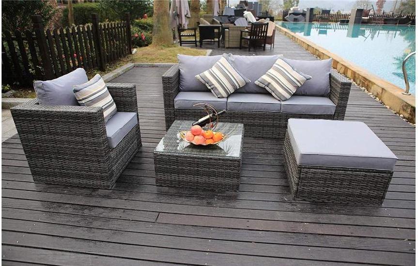 Shangqiu hot selling patio wicker outdoor furniture ratan sofa chairs rattan strips garden furniture for porch