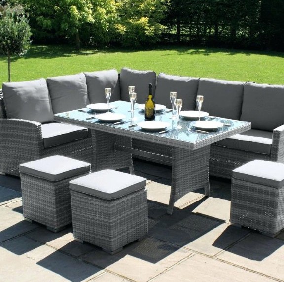 Outdoor Patio Sectional Furniture Sets Comfortable PE  Rattan  garden furniture