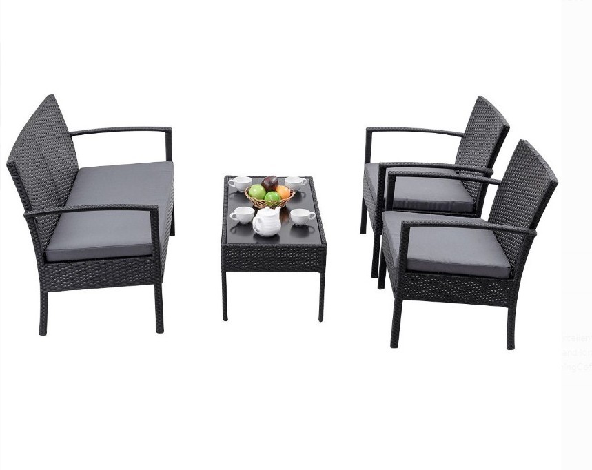 outdoor furniture patio garden  sets leisure PE rattan furniture