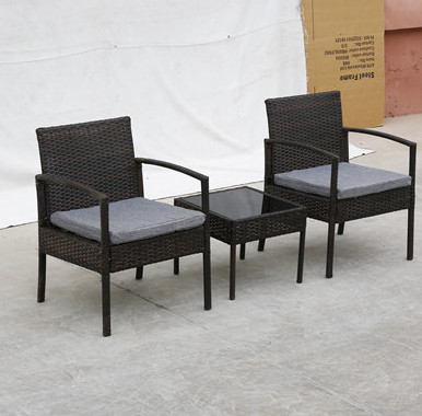 Rattan furniture chair garden outdoor 3PC Shandong Henan