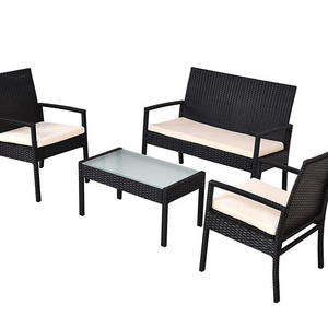 outdoor furniture patio garden  sets leisure PE rattan furniture