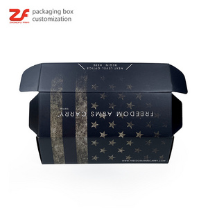 Umweltfreundlich corrugated cardboard box collapsable shopping boxes custom hat boxes with logo