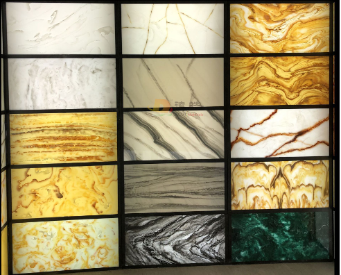 Translucent resin onyx Panel new product