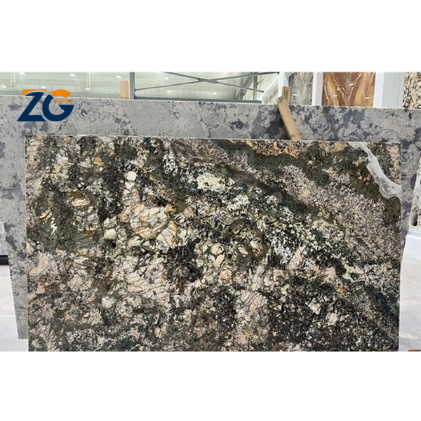 ZGSTONE Natural Delicatus Gold Granite Tile Mascarello Granite Slab Customized Countertop Treads  Risers Stairs Staircases Steps