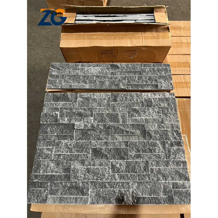 ZGSTONE Outdoor Culture Stone Wall Cladding Slate Exterior Wall Panel Natural Slate Culture Stone