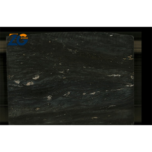 ZGSTONE Wholesale Price Natural StoneBrazilian Black Cosmic Granite Tiles Slab For Kitchen Island Countertop Cabinet Bar