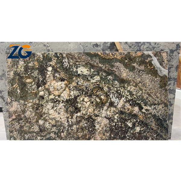 ZGSTONE Natural Delicatus Gold Granite Tile Mascarello Granite Slab Customized Countertop Treads  Risers Stairs Staircases Steps