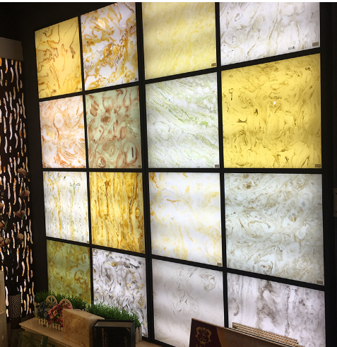 Translucent resin onyx Panel new product