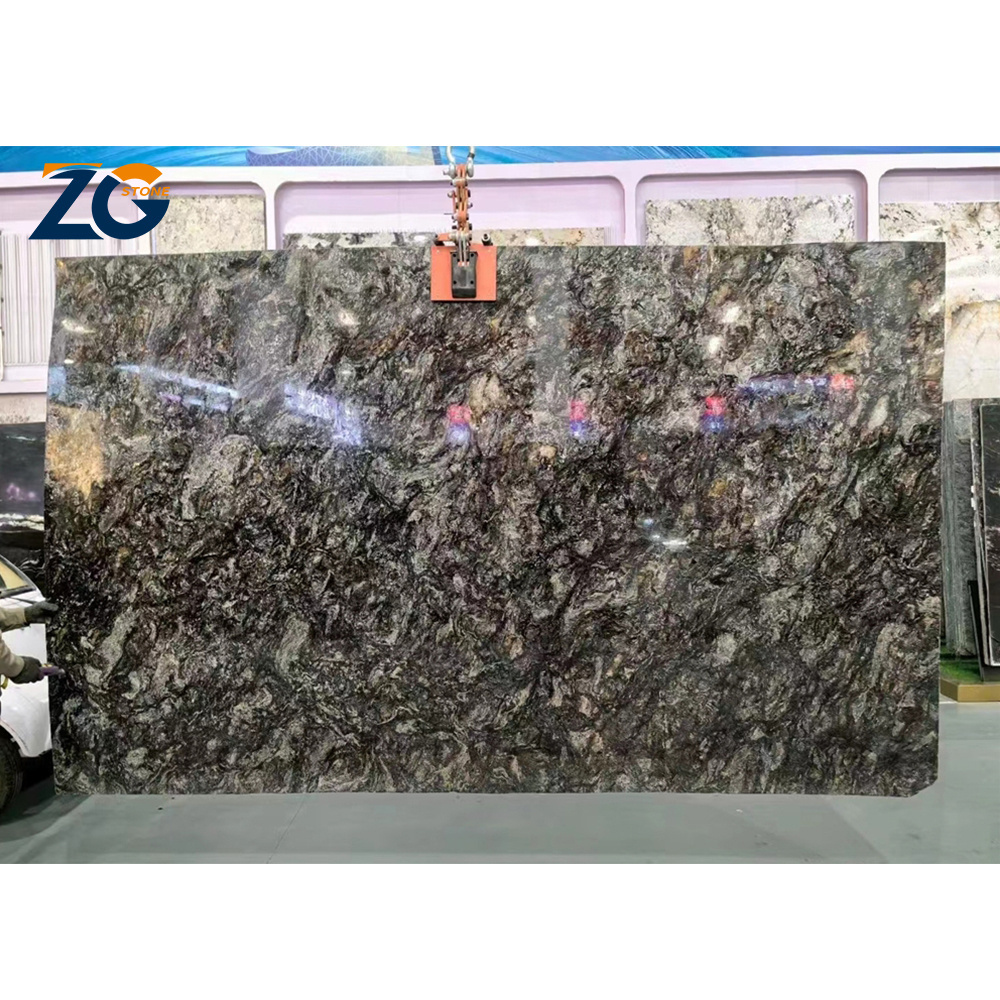 ZGSTONE Wholesale Price Natural Stone Luxury Brazil Kozmus Granite Slabs For Indoor Use Counter Cabinet Bar Cook Top