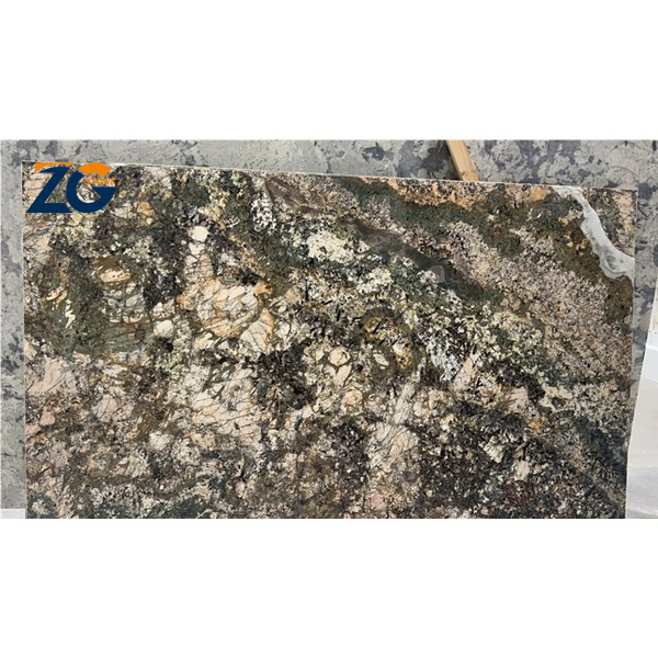 ZGSTONE Natural Delicatus Gold Granite Tile Mascarello Granite Slab Customized Countertop Treads  Risers Stairs Staircases Steps