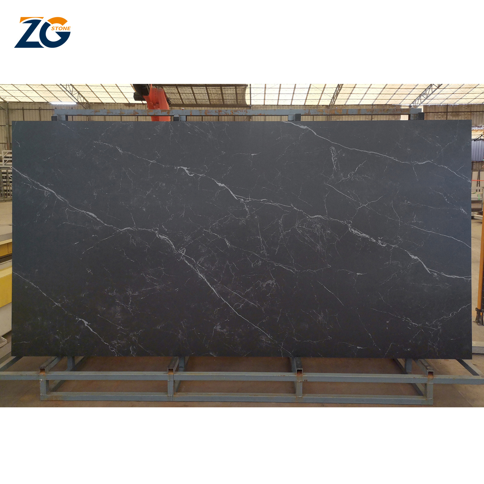 ZGSTONE Calacatta Polished Sintered Stone Slab For Home Decoration Bodun Bathroom Porcelain Polished Glazed Marble Surface Slabs