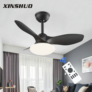 OEM/ODM Home Indoor Decorative ABS Blades 32 Inch Dimmable Remote Control Led Ceiling Fan Light