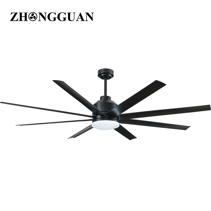 New Design 65inch Ceiling Lamp with Light Full Copper Motor Fan light remote control ceiling fan with light