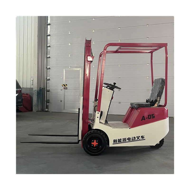 Good price forklift electric 1ton 2ton 3tons new battery fork lift truck elevator portable pallet stacker