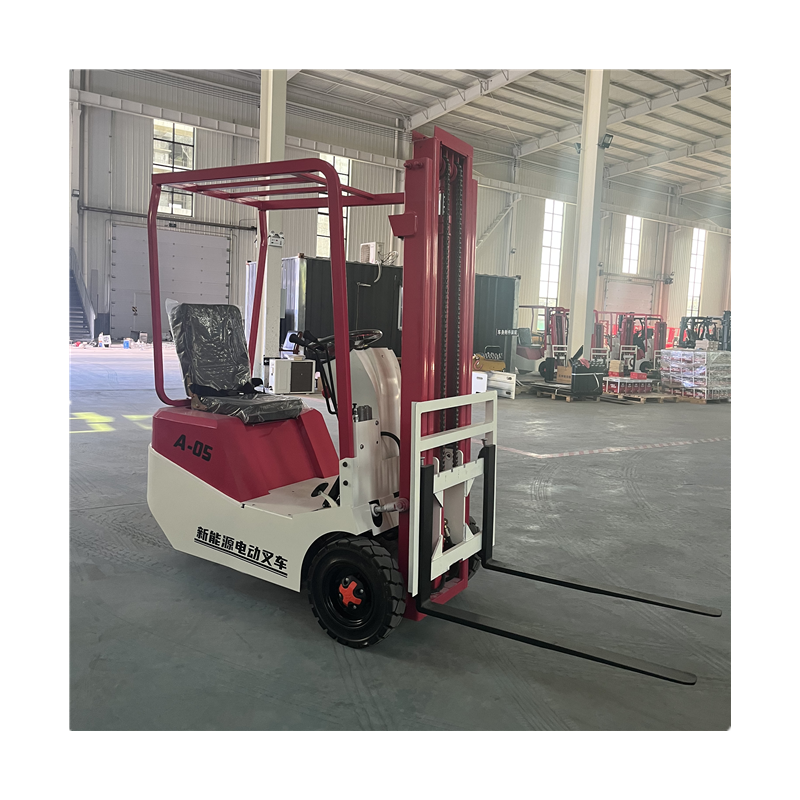 Good price forklift electric 1ton 2ton 3tons new battery fork lift truck elevator portable pallet stacker