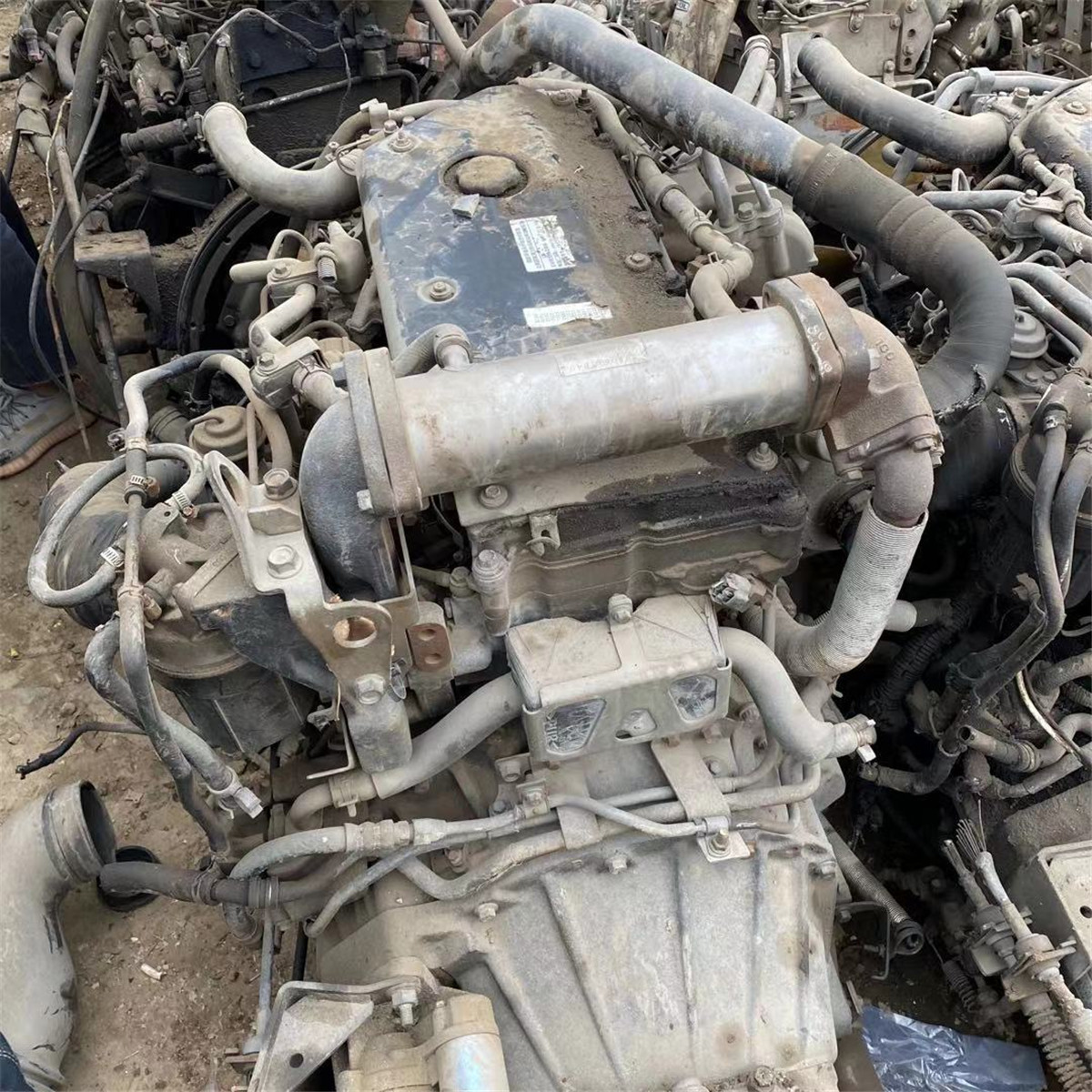 USED GENUINE 4KH1 diesel Engine in good condition for sale