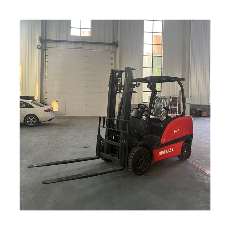 2023 new electric mini forklift 1ton 2t lift height 3m lithium battery truck portable stacker pallet