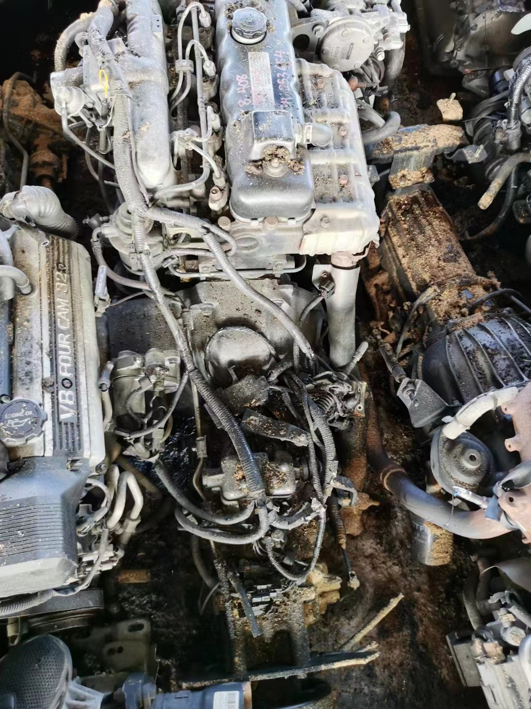 Japanese Second Hand Engine Toyota Hiace Engine 3l 5l for Hot Sale 1rz 2rz 3rz complete Engine 2L 3L 5L JDM High Performance